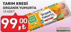 TARIM KREDİ ORGANİK YUMURTA 10 ADET TARIM KREDİ ORGANİK YUMURTA 10 ADET